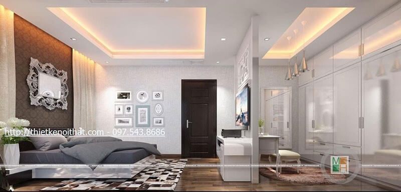 Ấn tượng 22 mẫu thiết kế tủ quần áo đẹp, tiện nghi 